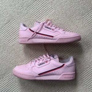 Adidas pink sneakers